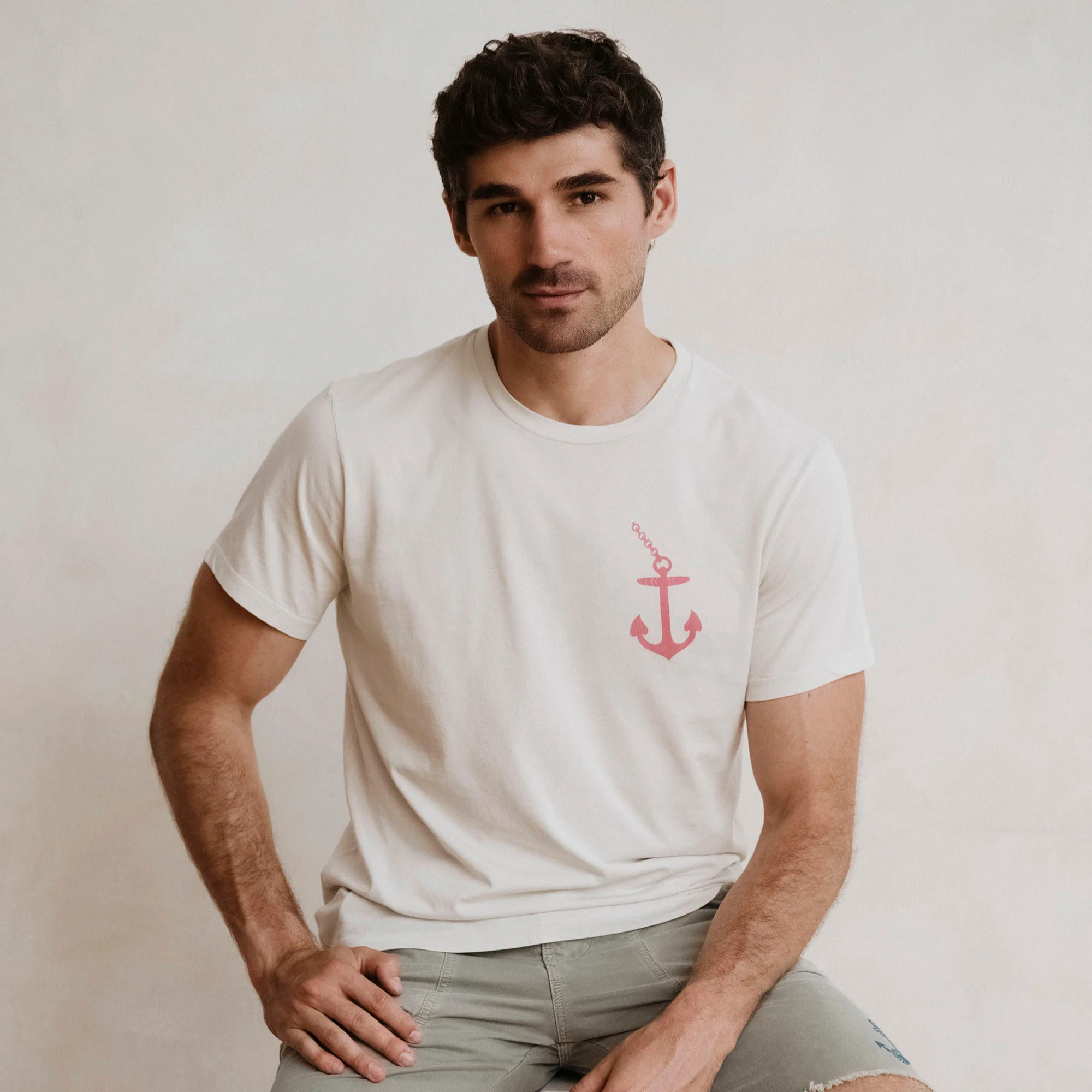 John Derian x SKU SS Anchor Tee - Image 2