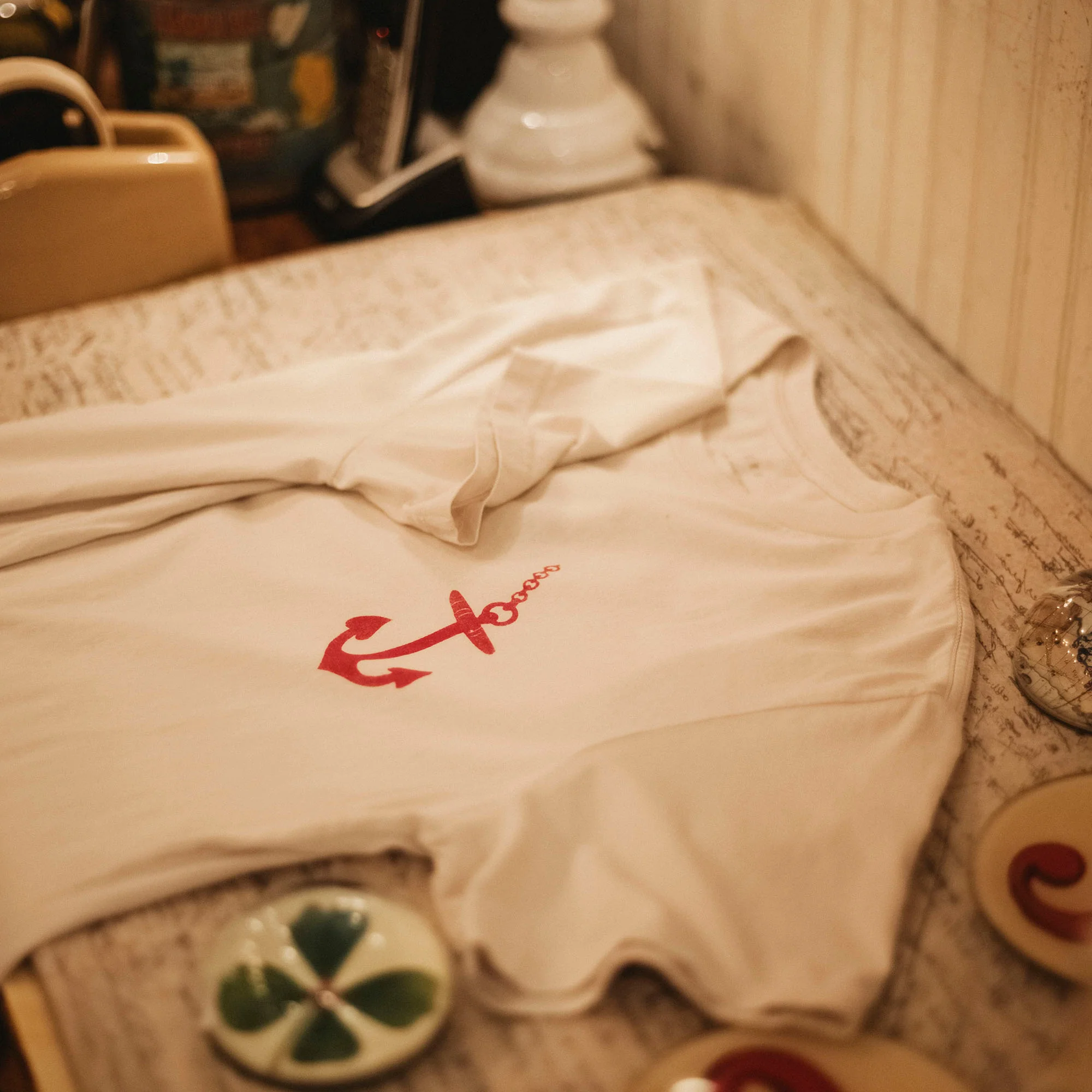 John Derian x SKU SS Anchor Tee - Image 4