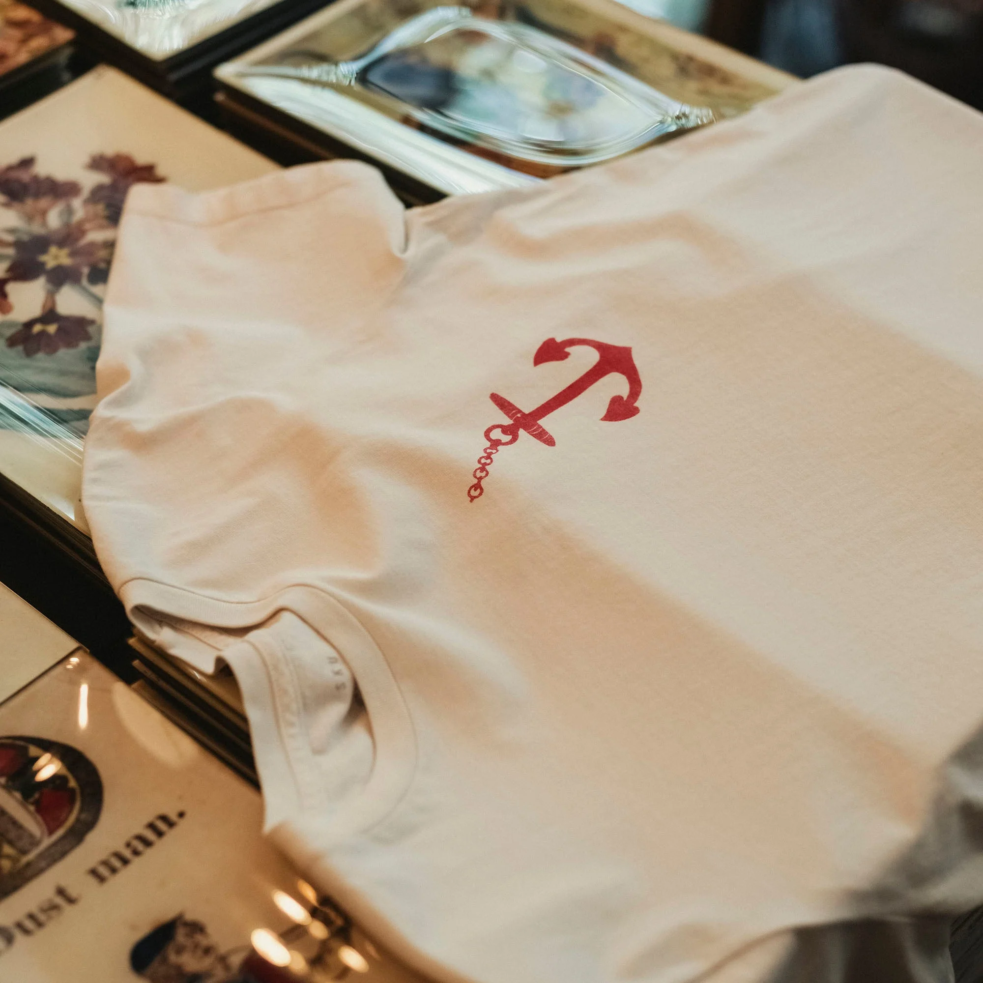 John Derian x SKU SS Anchor Tee - Image 5