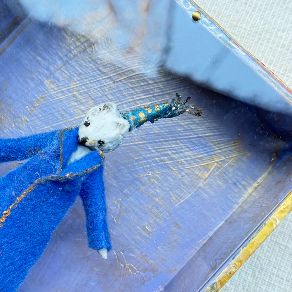 "Kitty Wizard" Assemblage - Image 2