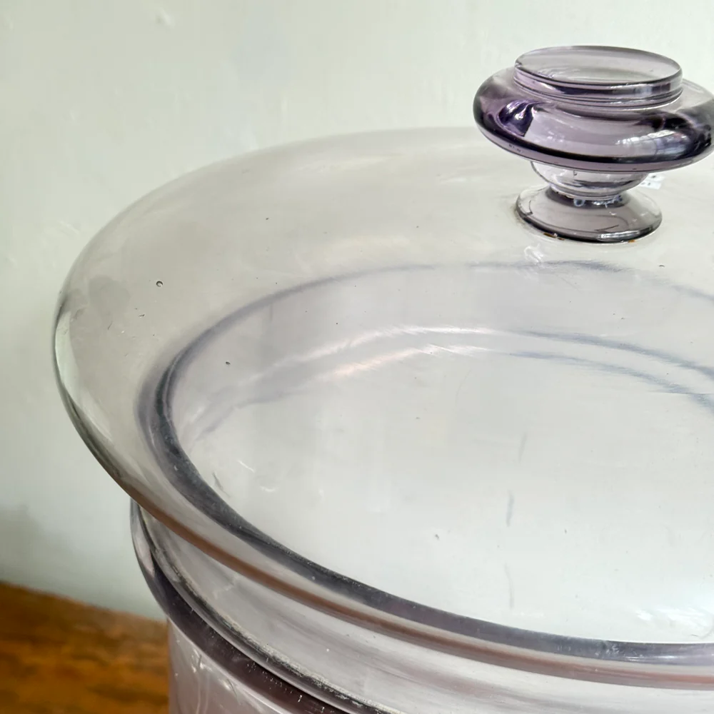 Large 19th-century French Lidded Jar (19B) - Image 3