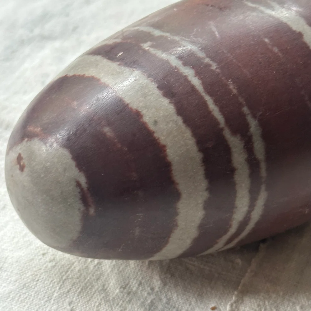 Large Antique Shiva Lingam Stone - Image 2