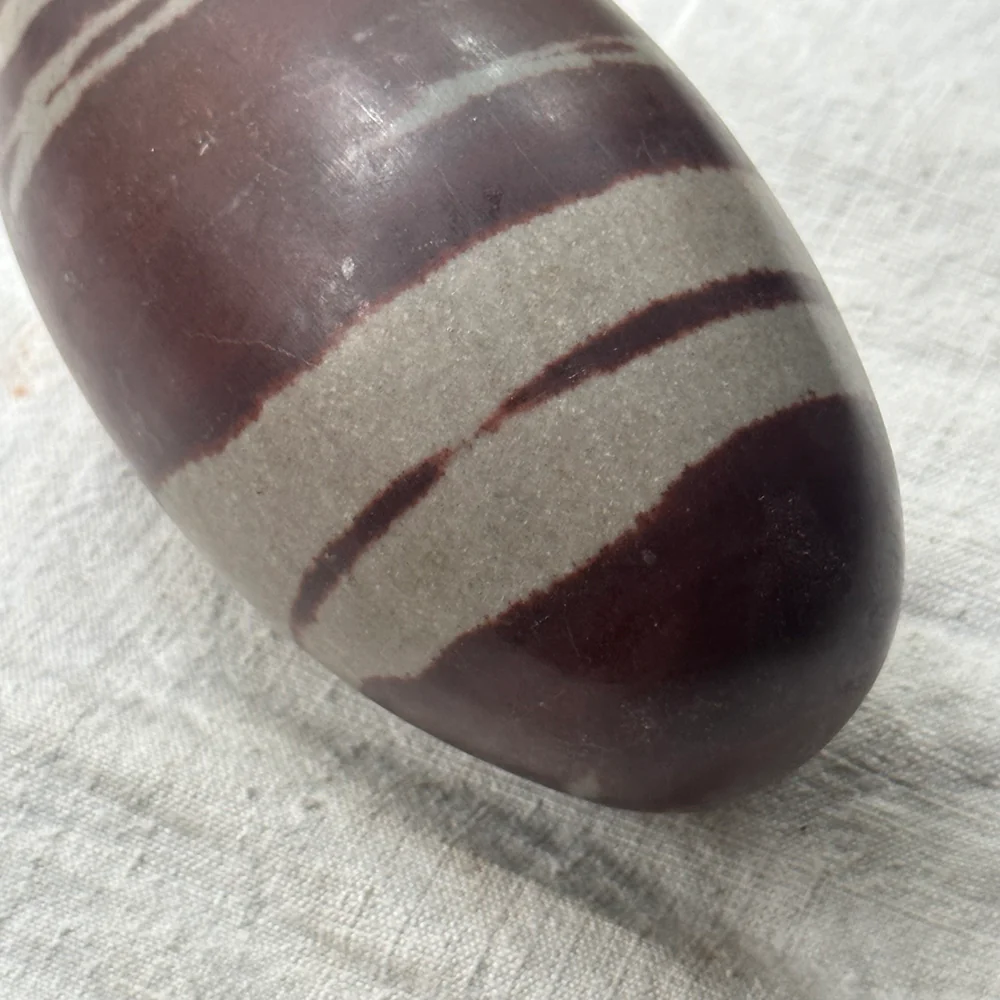 Large Antique Shiva Lingam Stone - Image 3