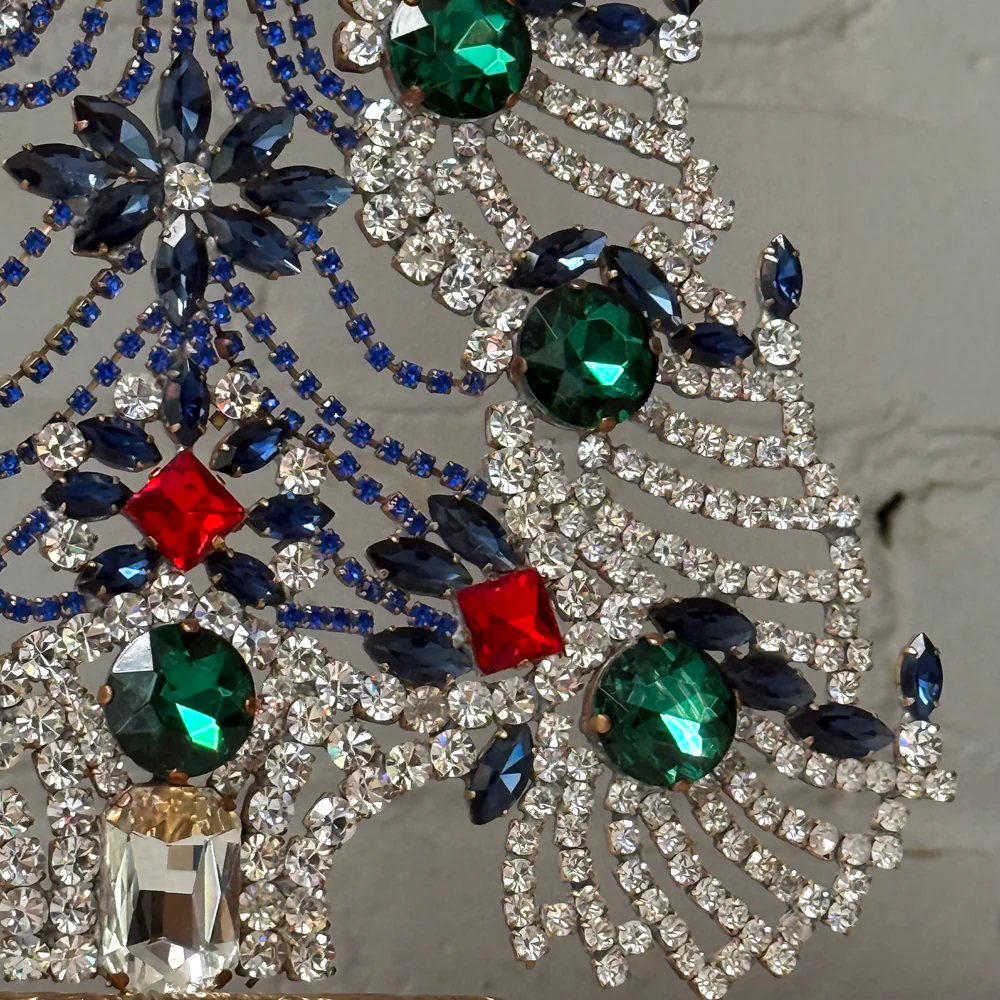 Large Crystal Jeweled Multicolor Tree - Image 2