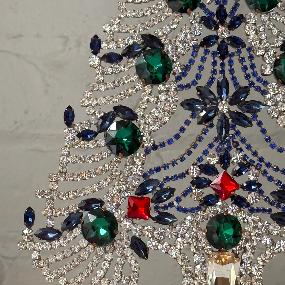 Large Crystal Jeweled Multicolor Tree - Image 3
