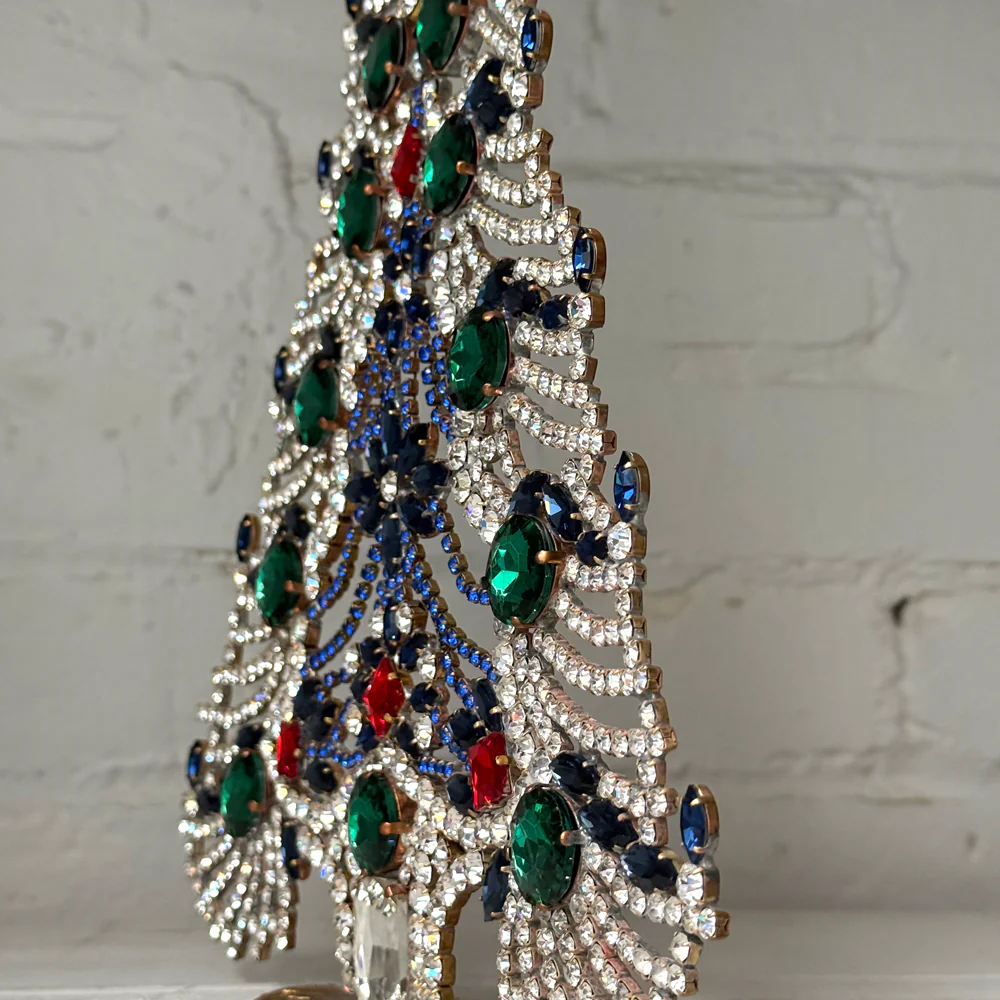 Large Crystal Jeweled Multicolor Tree - Image 4