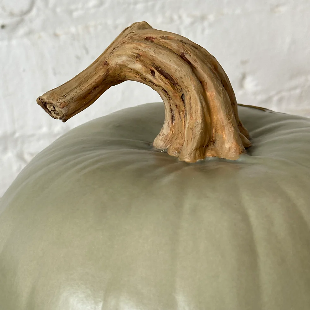 Large Porcelain Crown Prince Squash - Image 2