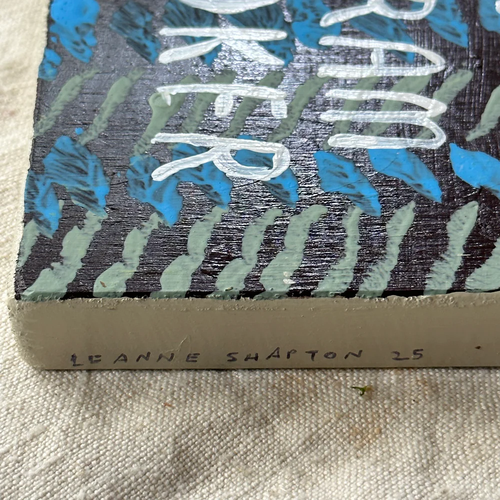 Leanne Shapton "Dracula" Painted Wooden Book - Image 4