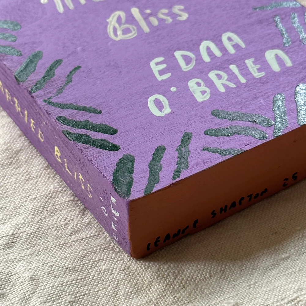 Leanne Shapton "Girls in their Married Bliss" Painted Wooden Book - Image 2