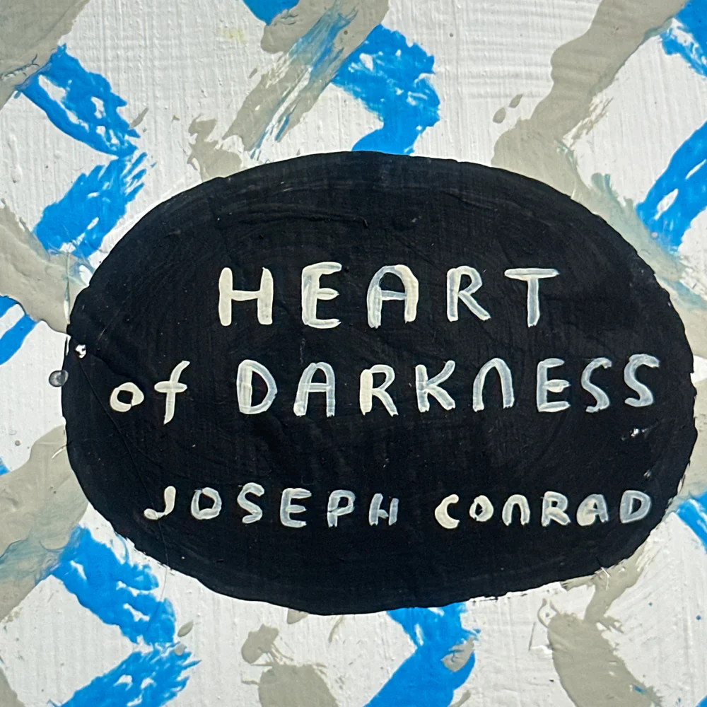 Leanne Shapton "Heart of Darkness" Painted Wooden Book - Image 2