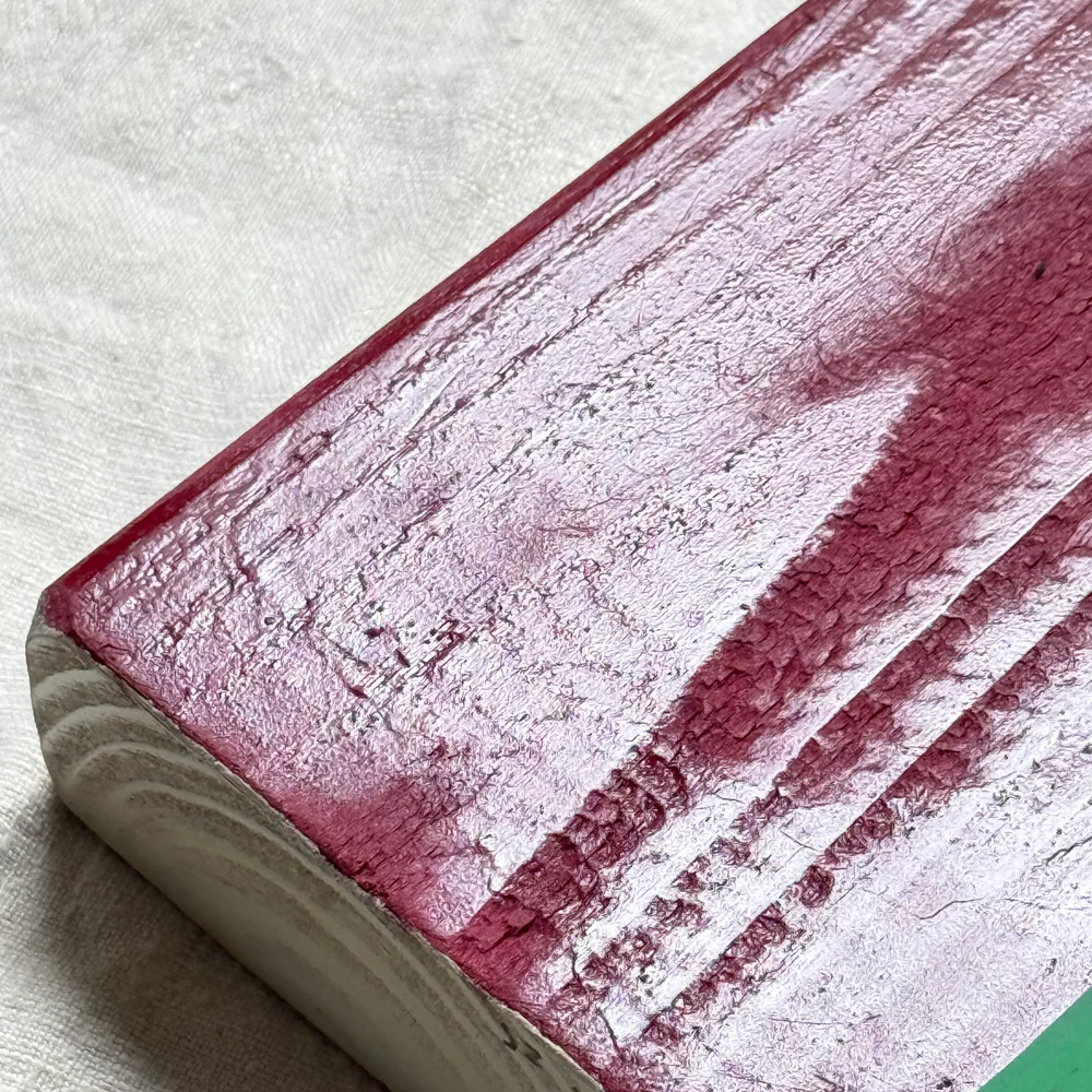 Leanne Shapton "Lily of the Valley" Painted Wooden Book - Image 4