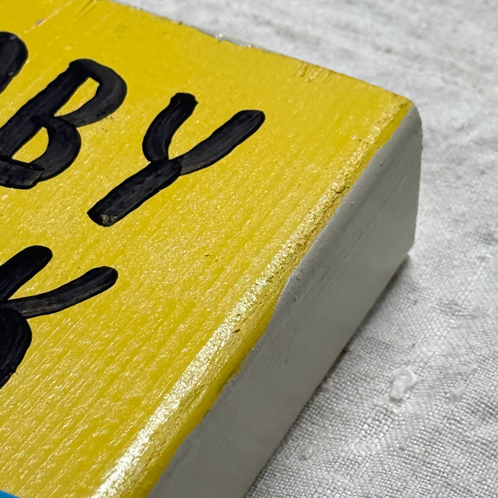 Leanne Shapton "Moby Dick" Painted Wooden Book - Image 2