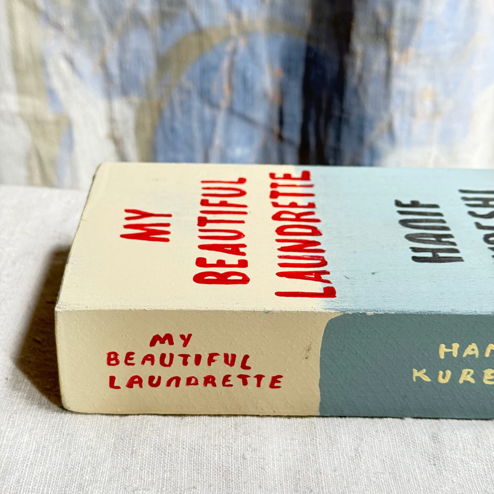Leanne Shapton "My Beautiful Laundrette" Painted Wooden Book - Image 2