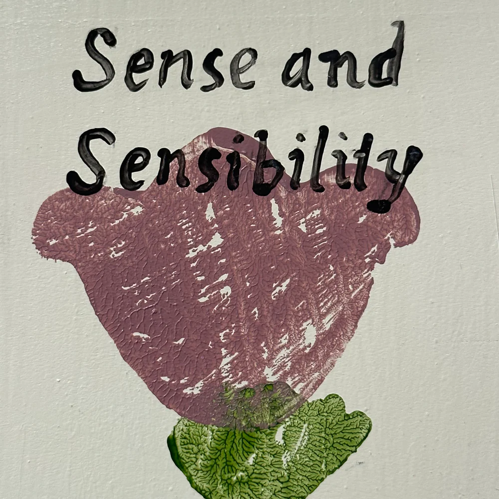 Leanne Shapton "Sense and Sensibility" Painted Wooden Book - Image 3