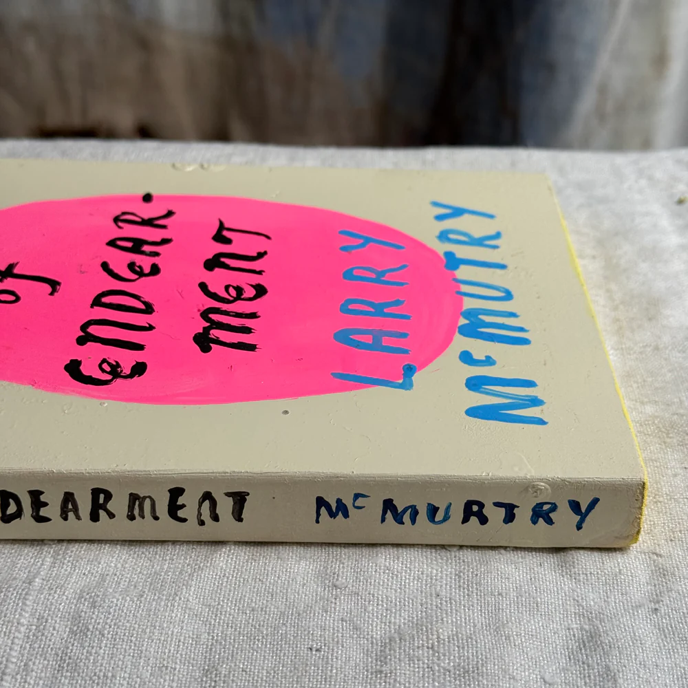 Leanne Shapton "Terms of Endearment" Painted Wooden Book - Image 3