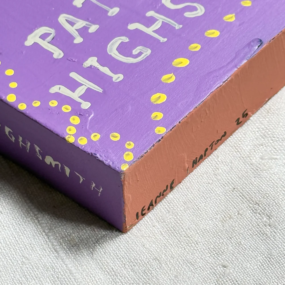 Leanne Shapton "The Price of Salt" Painted Wooden Book - Image 3