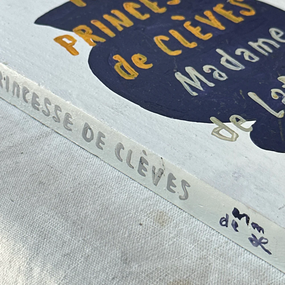 Leanne Shapton "The Princesse of Cléves" Painted Wooden Book - Image 3