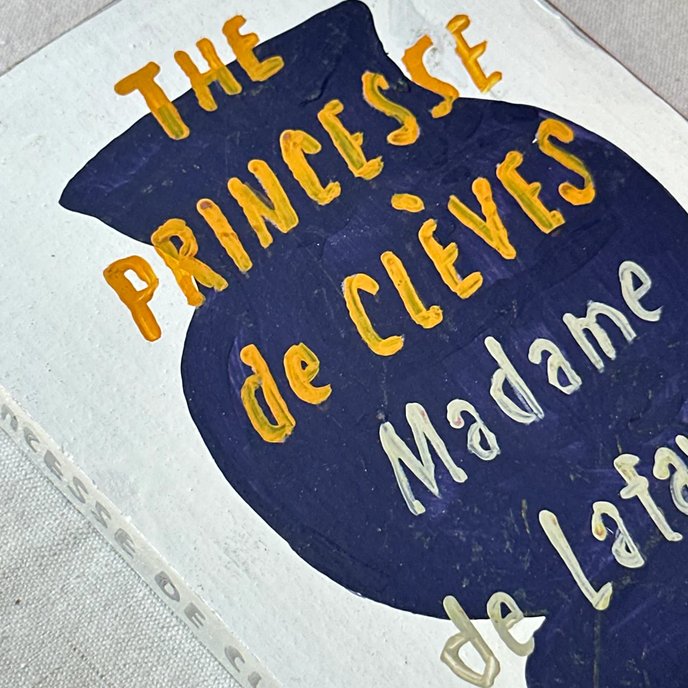 Leanne Shapton "The Princesse of Cléves" Painted Wooden Book - Image 5