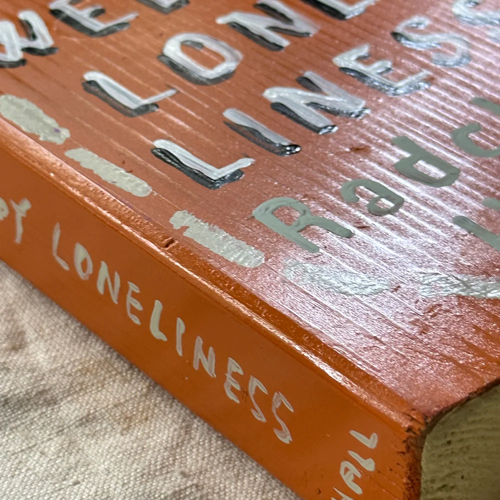 Leanne Shapton "The Well of Loneliness" Painted Wooden Book - Image 2