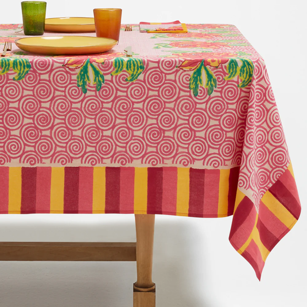 Lisa Corti Panel in Camelia Magenta Pink 220 x 220cm - Image 3