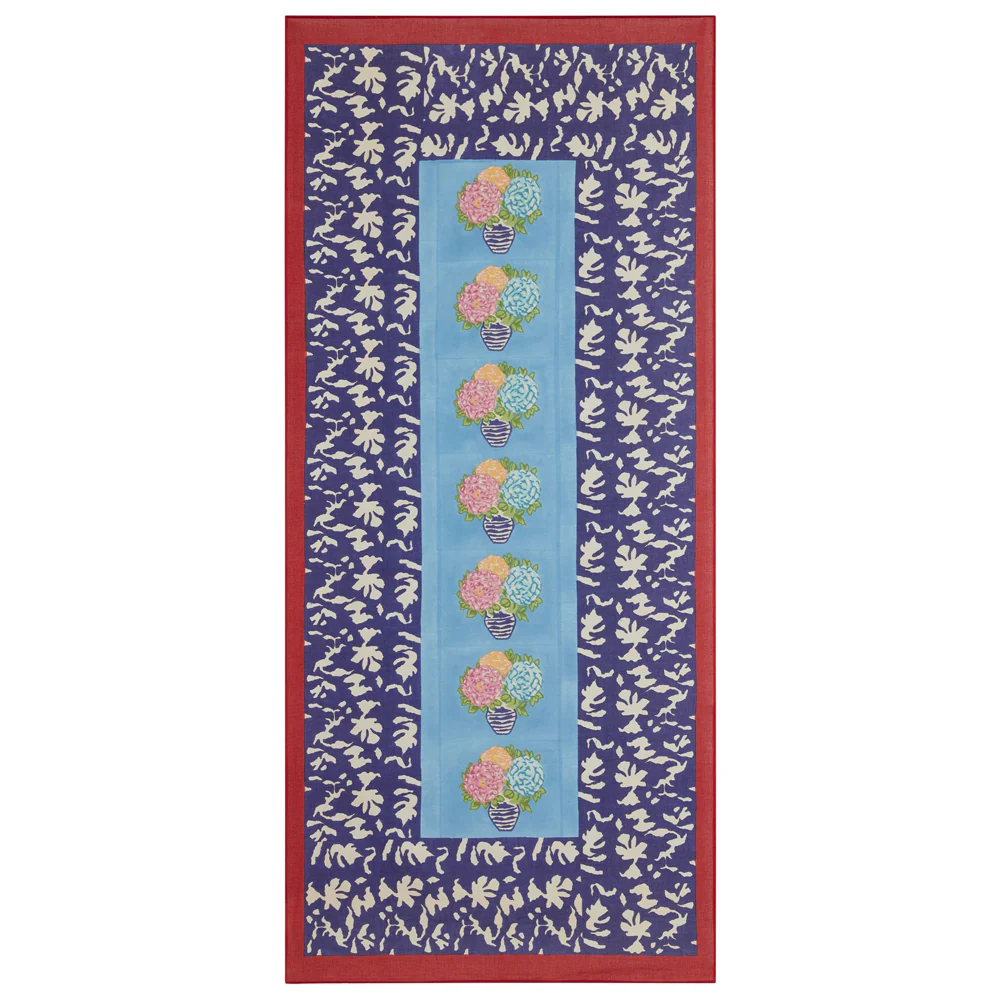 Lisa Corti Panel in Minervetta Blue Pot Sky 110cm x 240cm