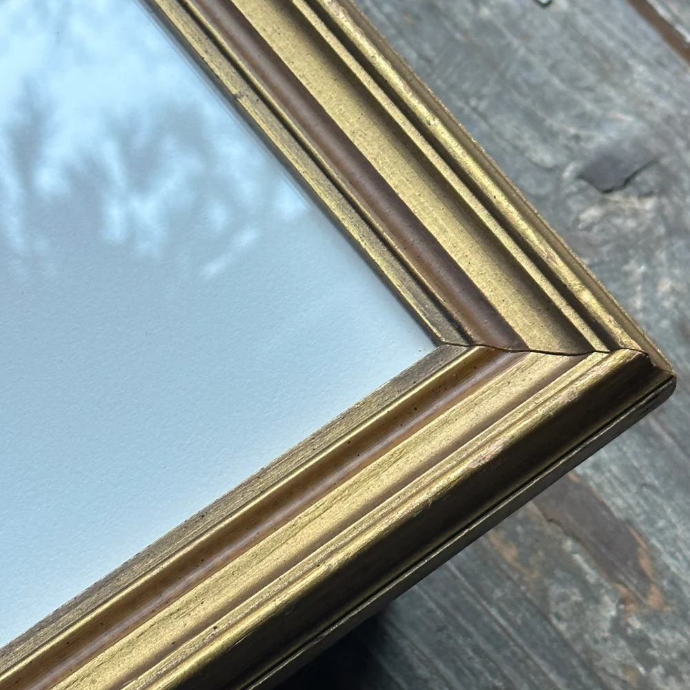 "Mackerel" in a Vintage Frame - Image 2