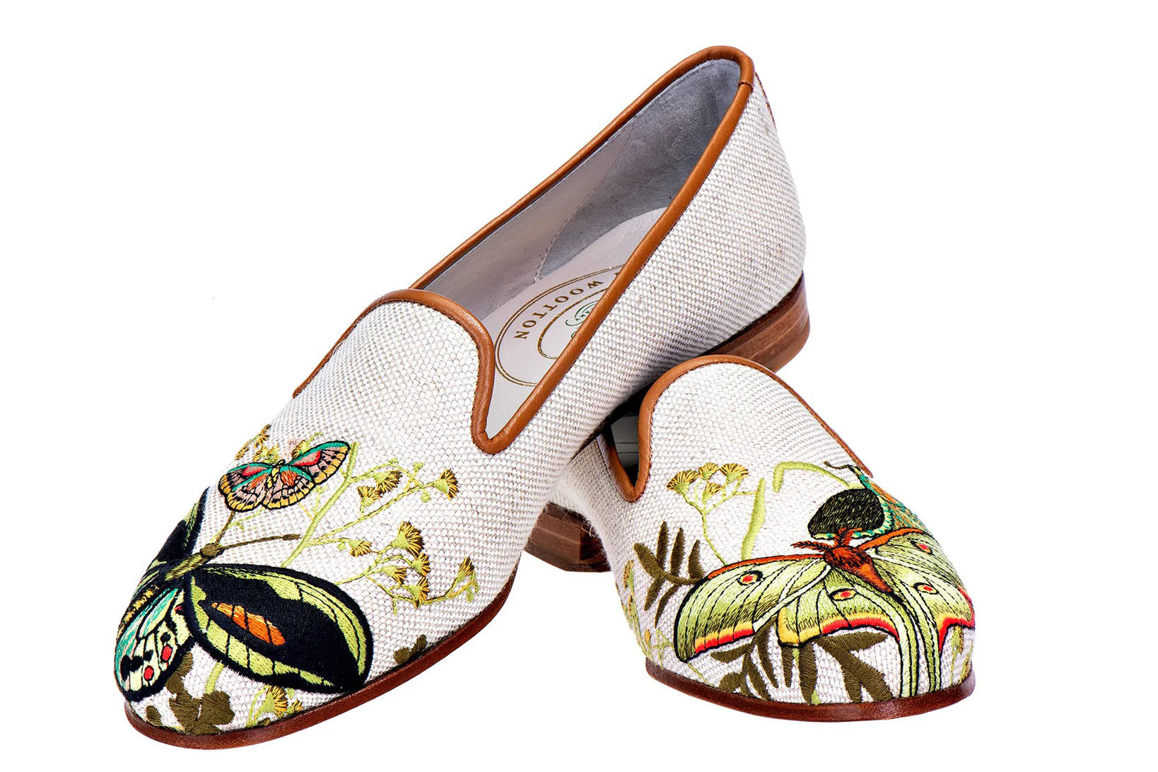 Mariposas Linen Slipper - Image 3