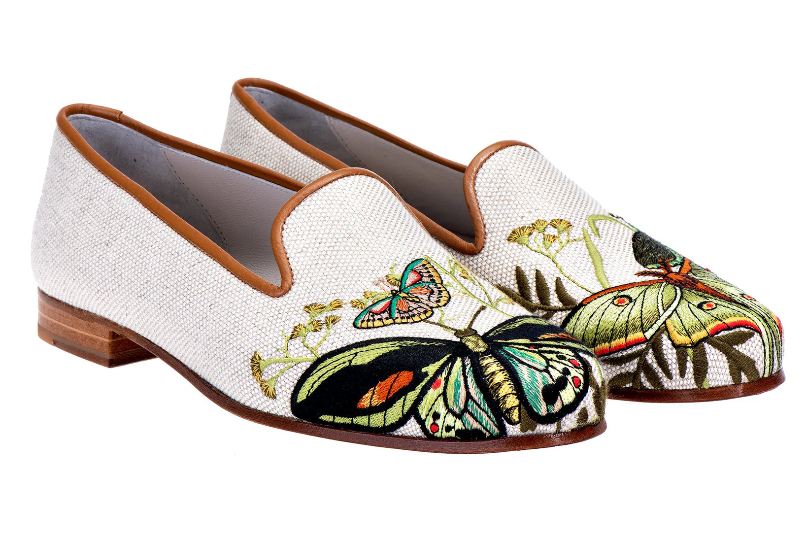 Mariposas Linen Slipper - Image 4