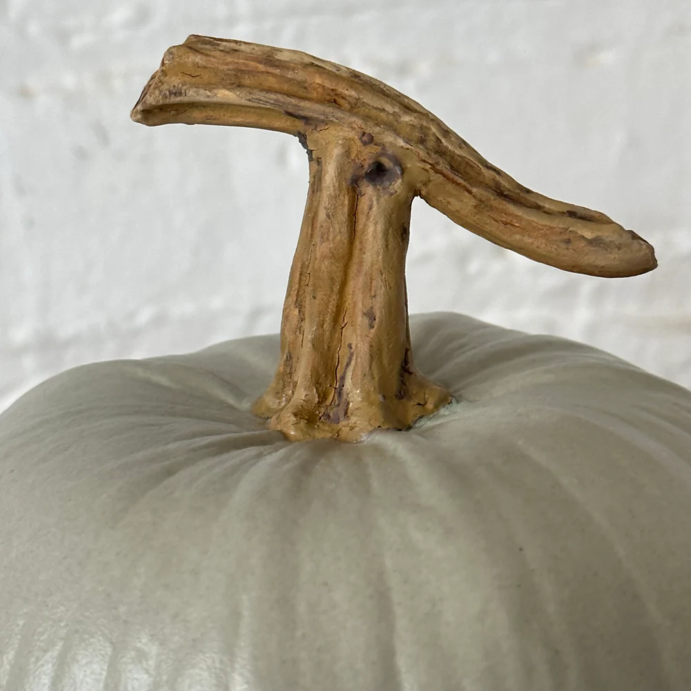 Medium Porcelain Crown Prince Squash - Image 3