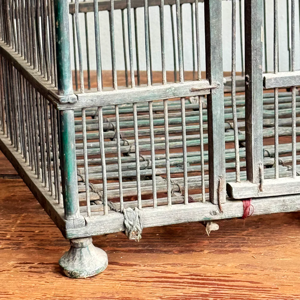Mid 19th-century Victorian Double Dome Top Bird Cage - Image 5