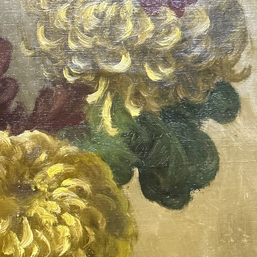 Mid 20th-century Dutch Floral Still Life Painting - Image 4