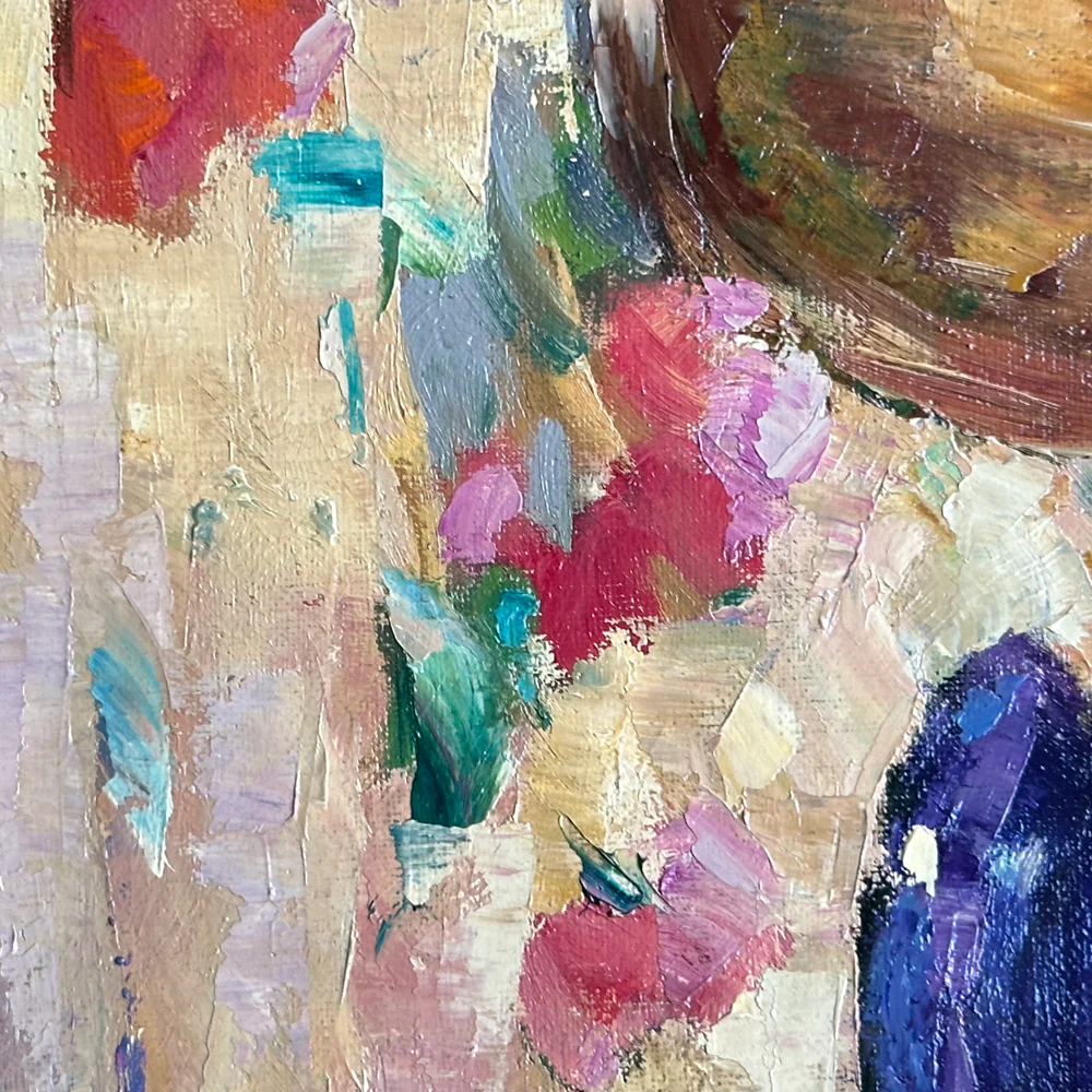 Mid 20th-century Dutch Floral Still Life Painting - Image 4