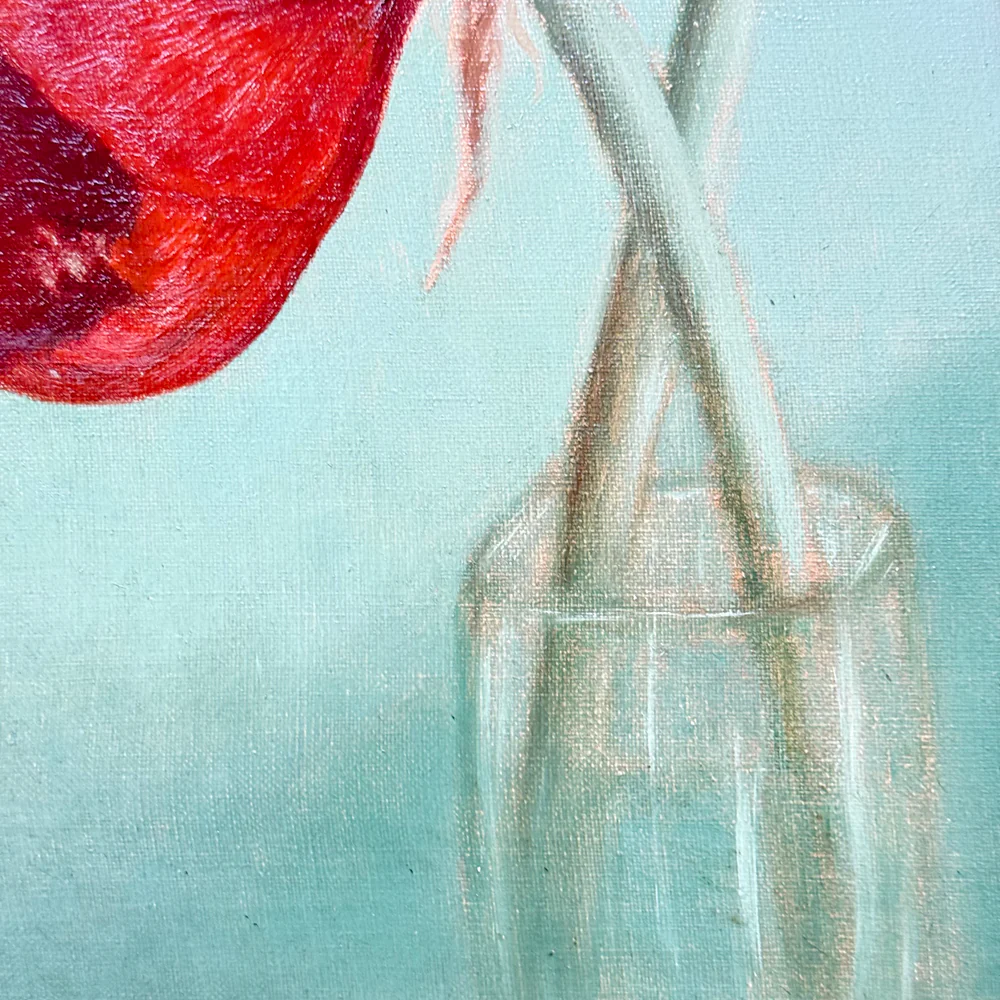 Mid 20th-century Dutch Floral Still Life Painting - Image 6