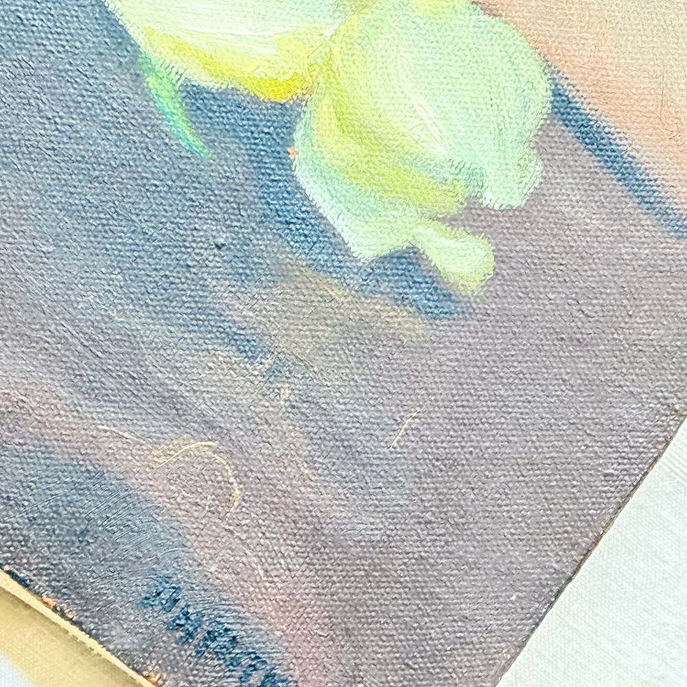 Mid 20th-century Dutch Floral Still Life Painting - Image 3