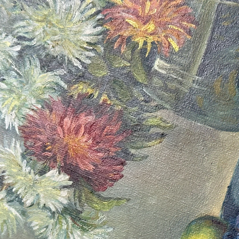 Mid 20th-century Dutch Still Life Painting - Image 3