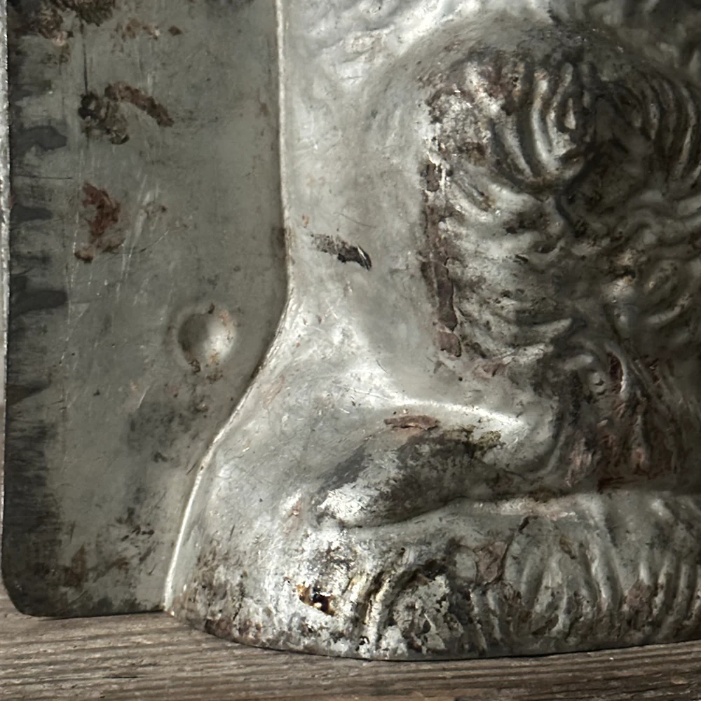 Antique Large Chocolate Rabbit Mold (#12) - Image 3