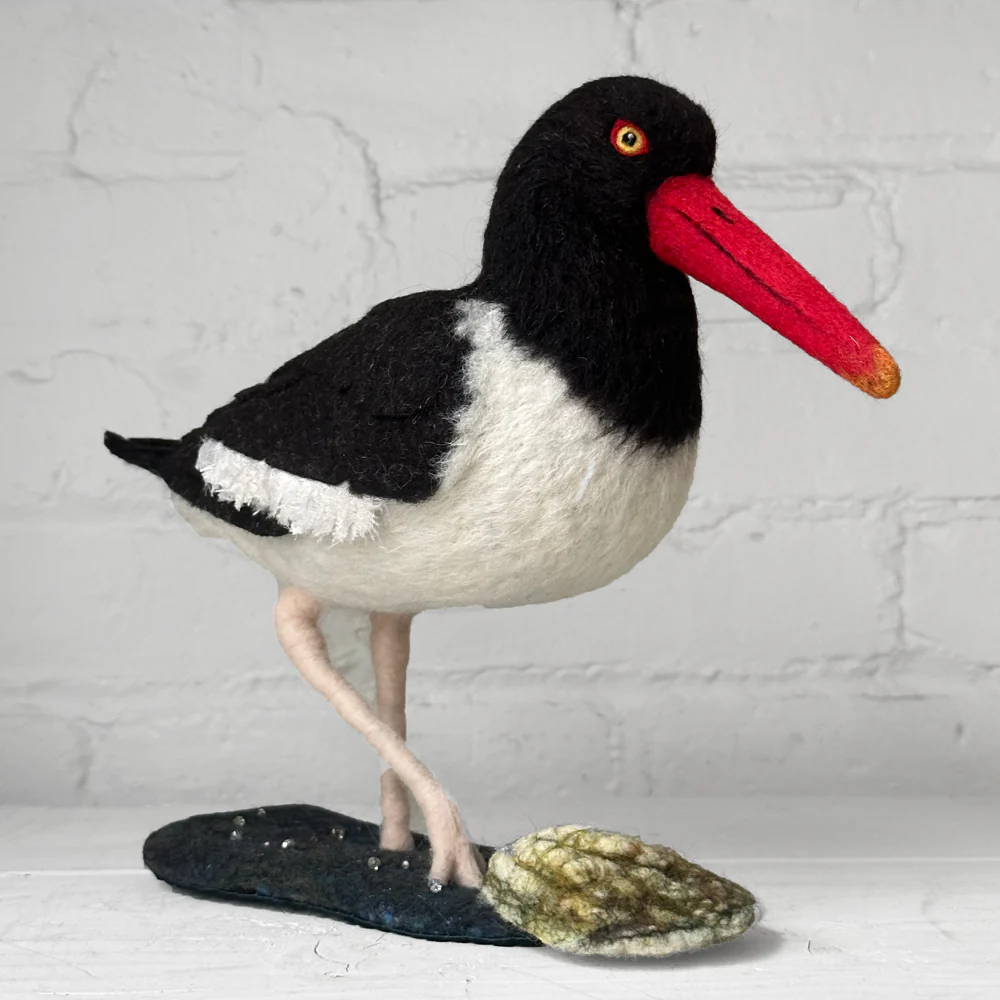 Needle Felted Oystercatcher #1 - Image 2