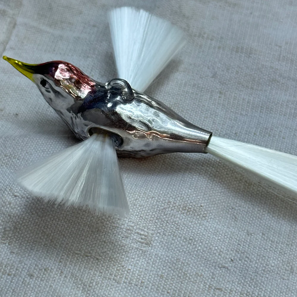 Nostalgic Bird with Wings Ornament - Image 2