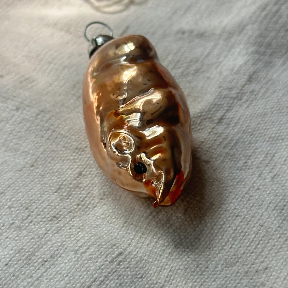 Nostalgic Pig Ornament - Image 2