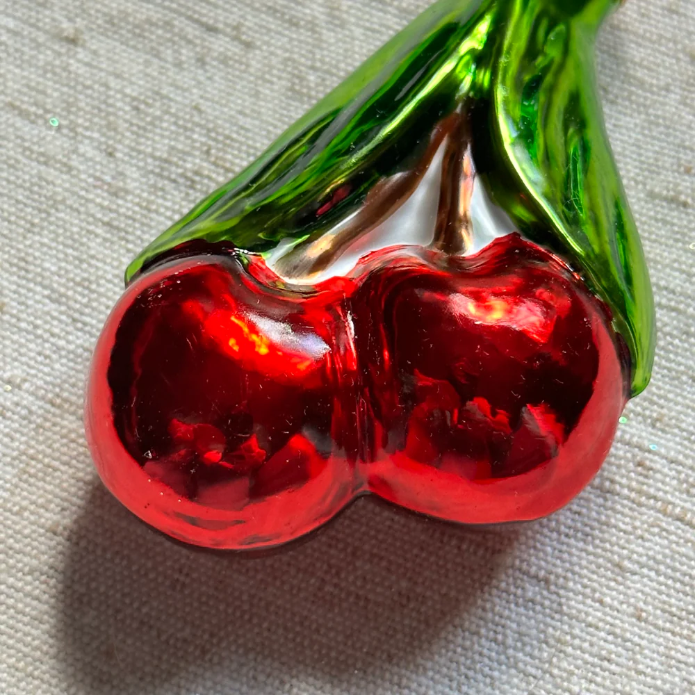 Nostalgic Cherries Ornament - Image 2
