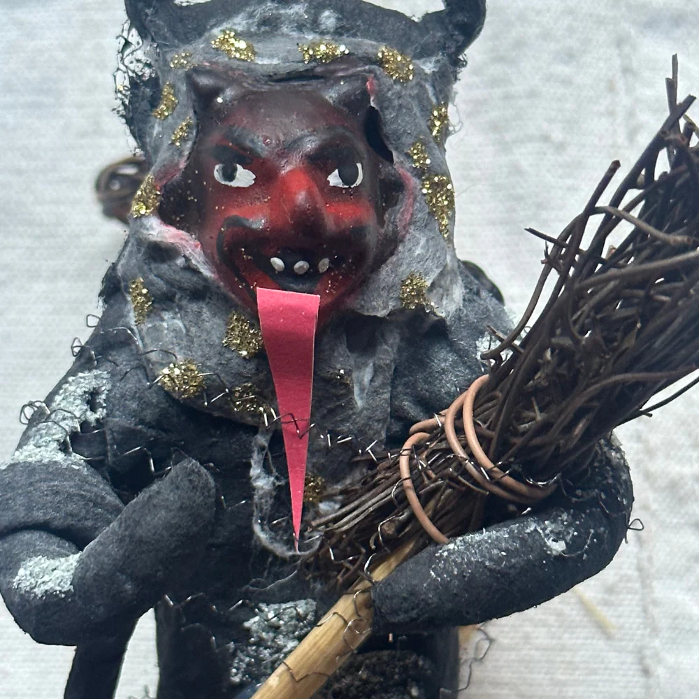 Nostalgic Cotton Krampus Ornament - Image 2