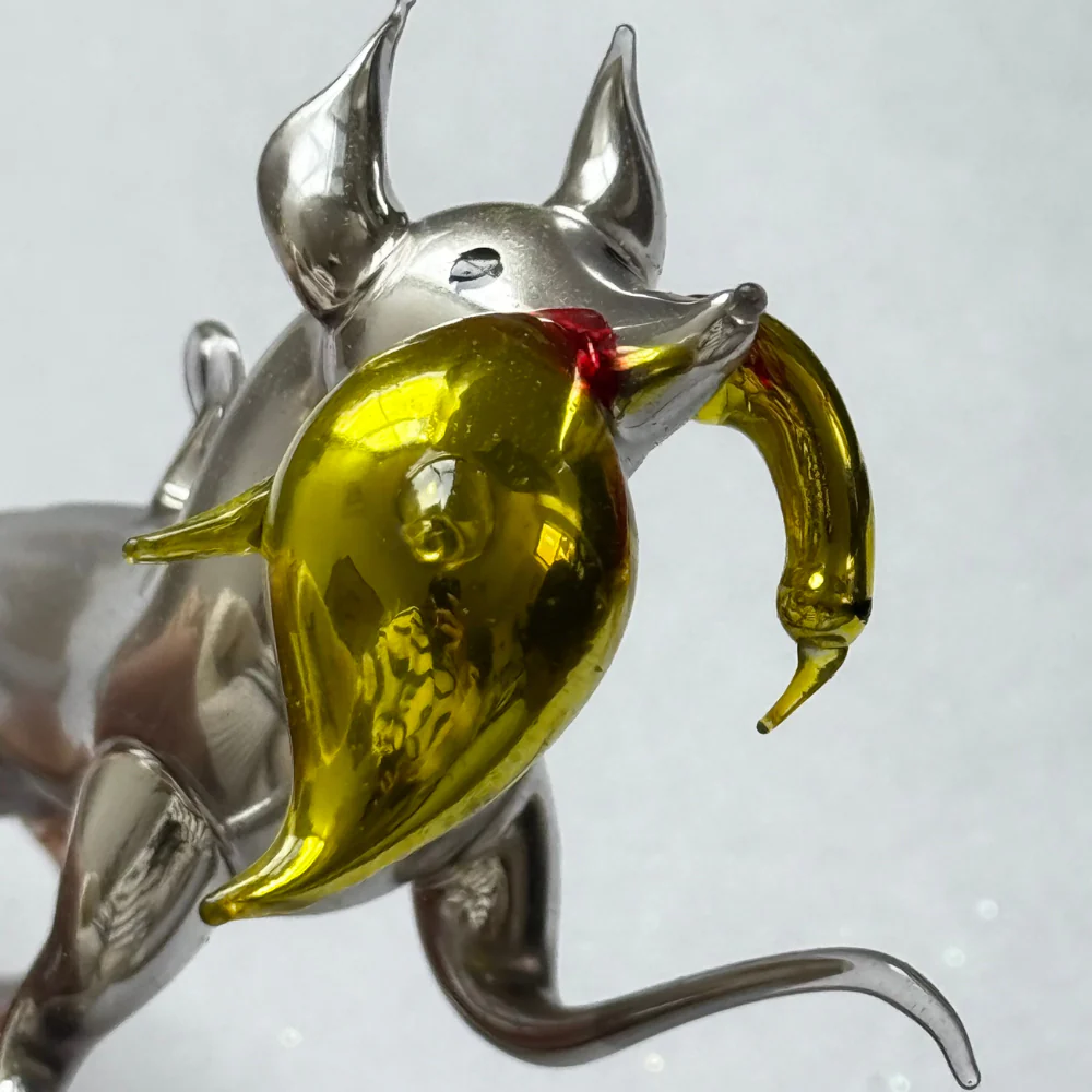 Nostalgic Freeblown Fox Ornament - Image 3