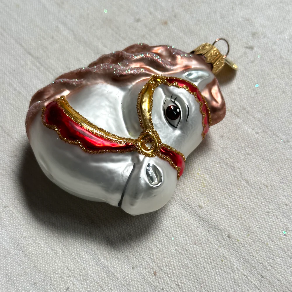 Nostalgic Horse Head Ornament - Image 2