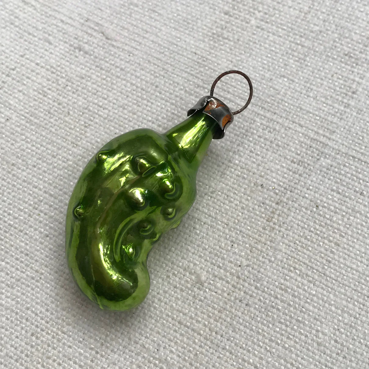 Nostalgic Mini Wide Pickle Ornament - Image 2