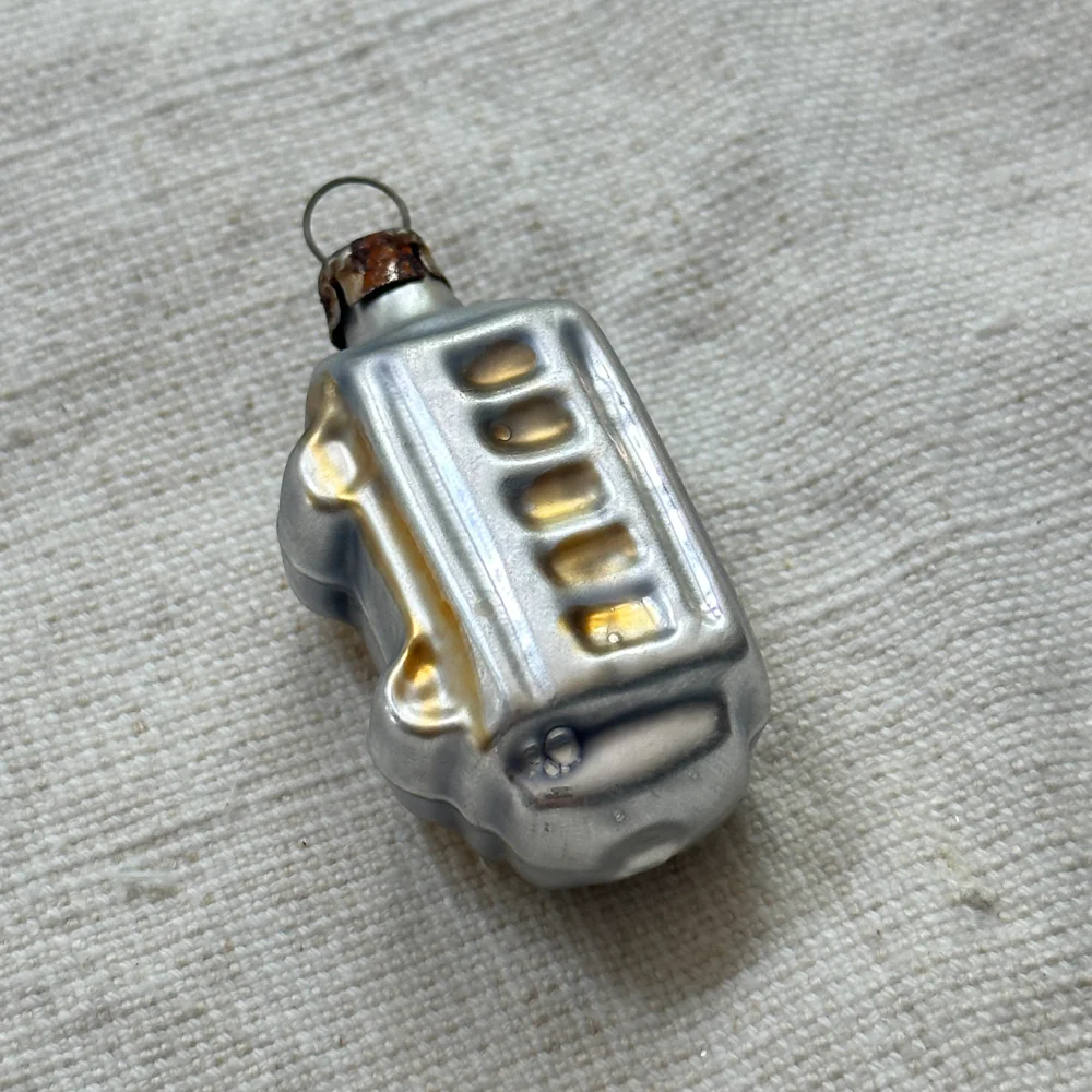 Nostalgic Mini Train Car Ornament - Image 2