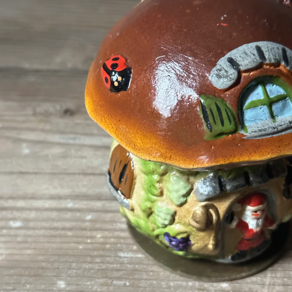 Nostalgic Mushroom Butterfly & Santa Claus  Candy Box - Image 2