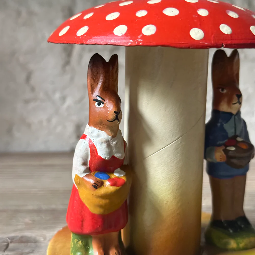 Ino Schaller Mushroom with Rabbits Candy Box - Image 2