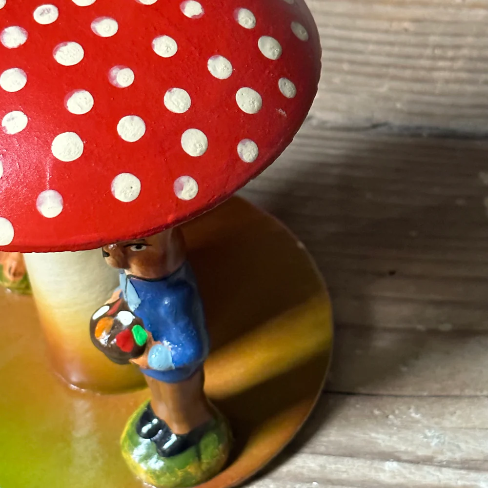 Ino Schaller Mushroom with Rabbits Candy Box - Image 3