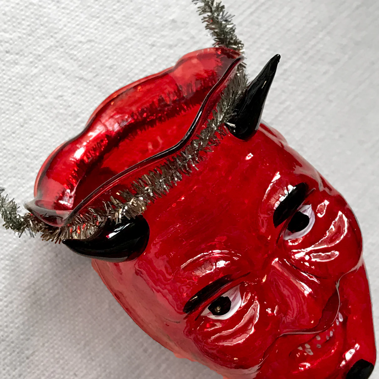 Nostalgic Red Krampus Lamp Light - Image 2