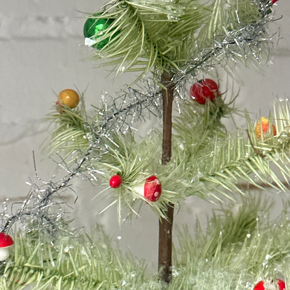 Nostalgic Small Decorated Tree on Stand - Image 2